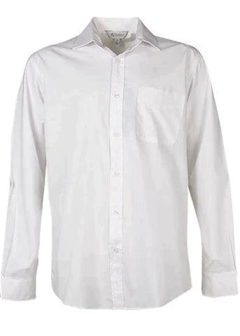 Aussie Pacific Men's Mosman Long Sleeve Shirt 1903l Corporate Wear Aussie Pacific White XXS 